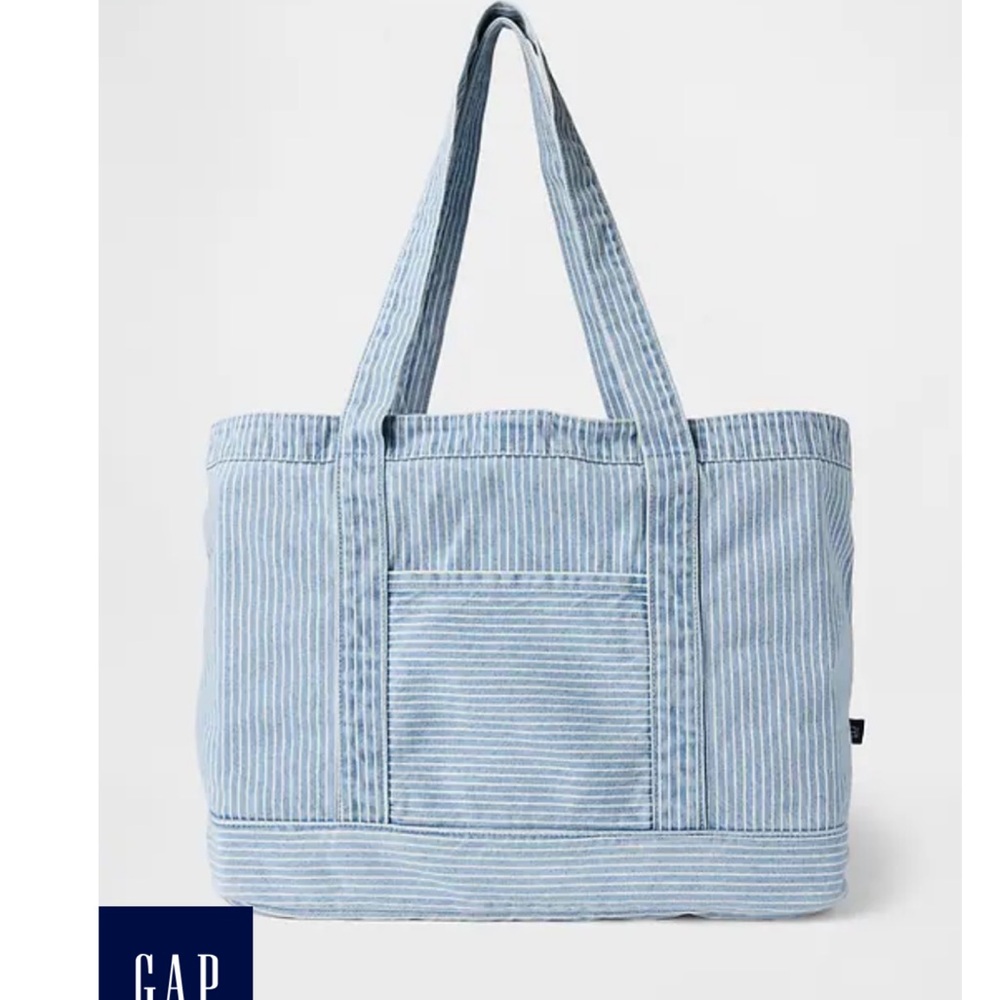 GAP Denim Blue Tote Bag
